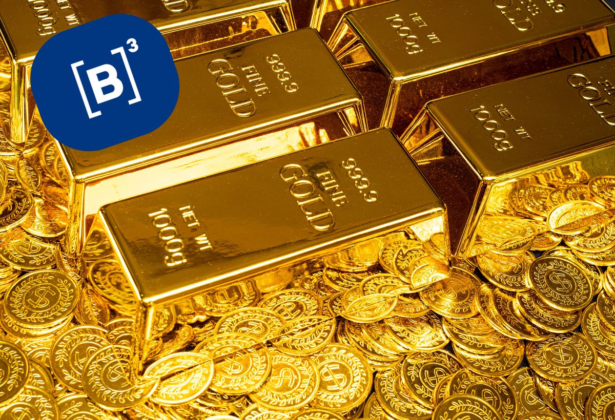 B3 Introduz Índice Futuro do Ouro em Momento de Alta Histórica da Commodity
