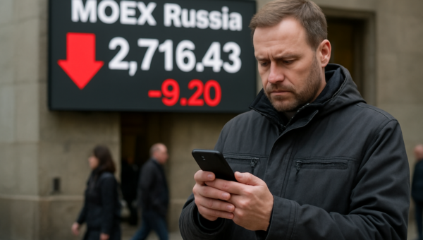 Ações russas recuam enquanto MOEX Russia Index fecha estável