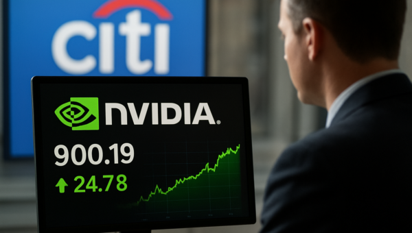 Citi aposta em alta das ações da Nvidia após resultados e eleva previsões para receita