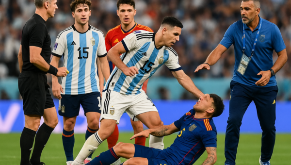 Fifa aplica multa de US$ 321 mil à Argentina por faixa sobre Malvinas e suspende jogadores após briga na final da Copa do Mundo 2026