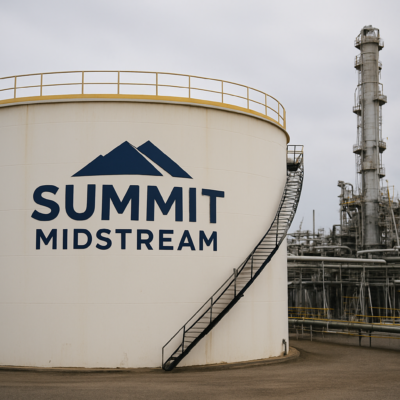 Fitch eleva nota da Summit Midstream para 'B' após melhora do perfil financeiro