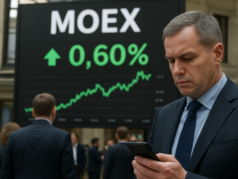 Mercado russo fecha em alta; índice MOEX avança 0,60% em 21 de agosto de 2026