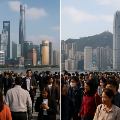 Mercados chineses: Xangai fecha praticamente estável e Hong Kong avança com expectativa de estímulos fiscais