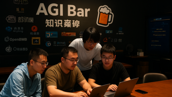 AGI Bar, em Zhongguancun: o bar de Pequim que virou polo da comunidade de inteligência artificial