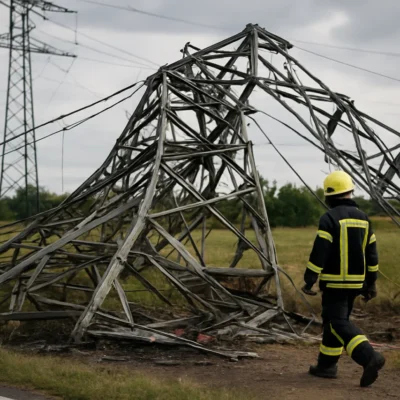 Alemanha registra terceira tentativa de sabotagem à rede elétrica às vésperas de eleição em Saxônia-Anhalt
