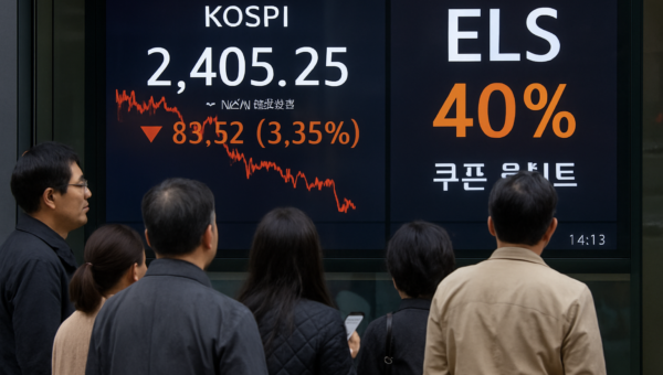 Após queda histórica do KOSPI, investidores de varejo na Coreia do Sul migram para ELS com cupons de até 40%