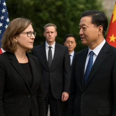 EUA e China agendam diálogo sobre segurança em IA para meados de setembro; Bessent lidera delegação americana
