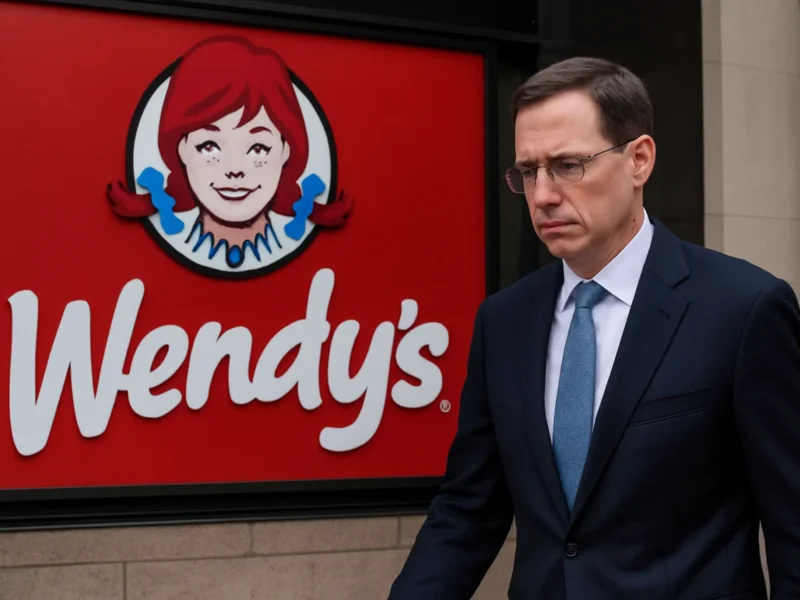 Franqueado da Wendy’s com 314 unidades entra com pedido de Chapter 11; ações recuam quase 4%