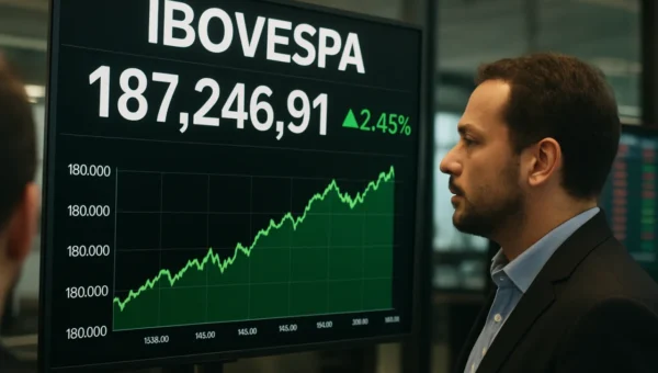 Ibovespa fecha em alta e supera 187 mil pontos com apoio do exterior e repercussão de nova pesquisa