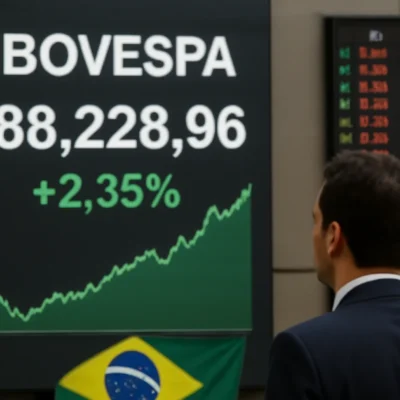 Ibovespa fecha em alta e volta a superar 188 mil pontos com apoio de Petrobras; eleição influencia mercado