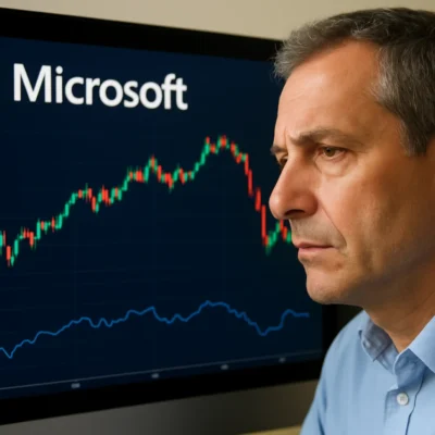 Microsoft oscila entre US$517 e US$532; análises técnicas apontam sinais de exaustão compradora